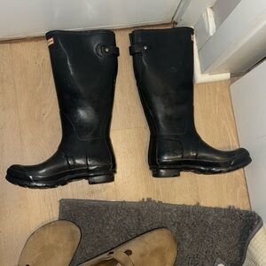 Hunter Black Women's Winter & Rain Boots
